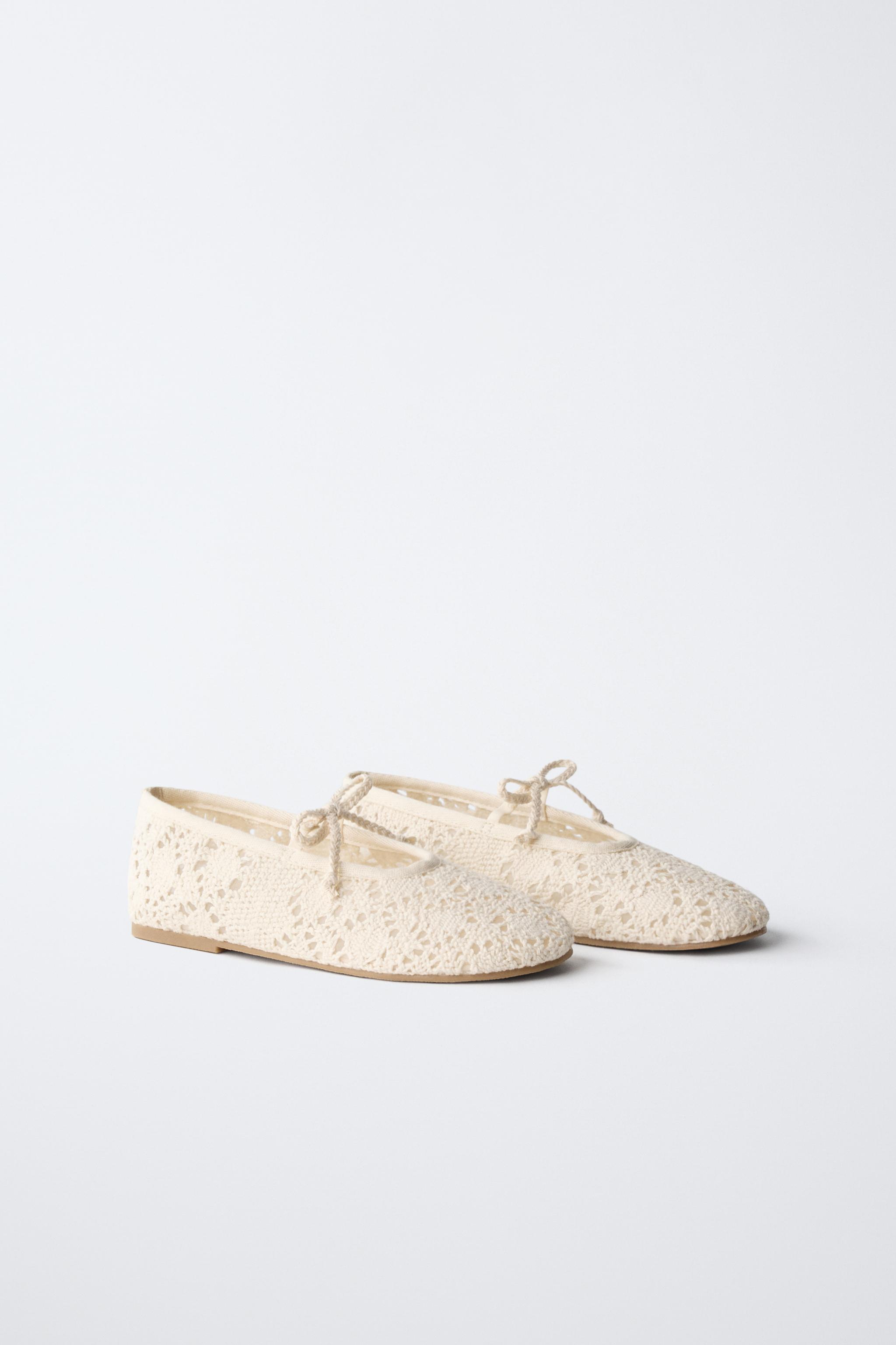 BALLERINES AU CROCHET